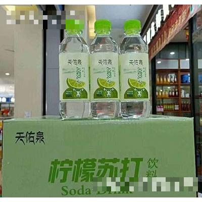 天佑泉檸檬蘇打飲料380ml×24瓶