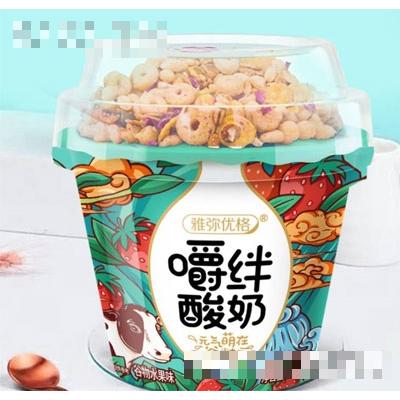 雅彌優格嚼絆酸奶谷物水果味