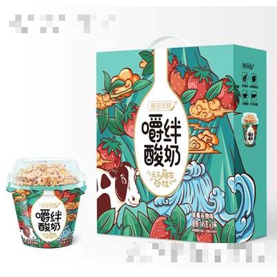 雅彌優格嚼絆酸奶谷物水果味（箱）