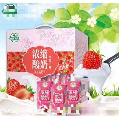 莊園牧場濃縮酸奶草莓口味