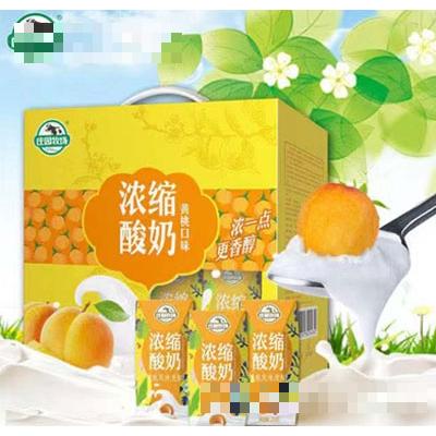莊園牧場濃縮酸奶黃桃口味