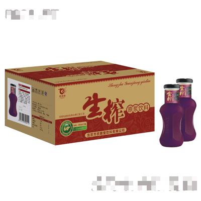 六棱瓶生榨桑葚汁260ml×15瓶