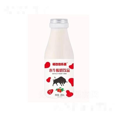 暢飲悠樂美水牛酸奶飲品紅棗味280ml