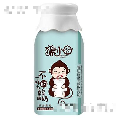 猴小囧復合果味益生菌酸奶荔枝+葡萄380g