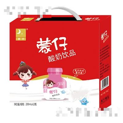 蒙仔酸奶200mlx12瓶
