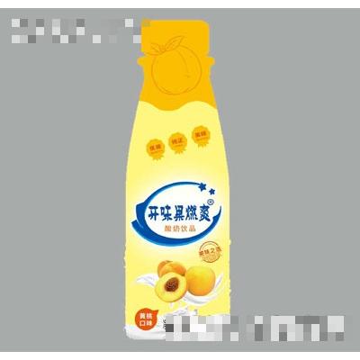開味果燃爽酸奶飲品黃桃口味