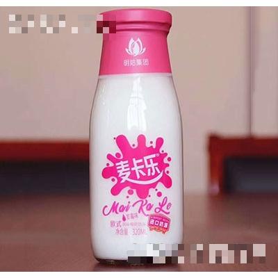 麥卡樂(lè)歐式酸奶草莓味320ml