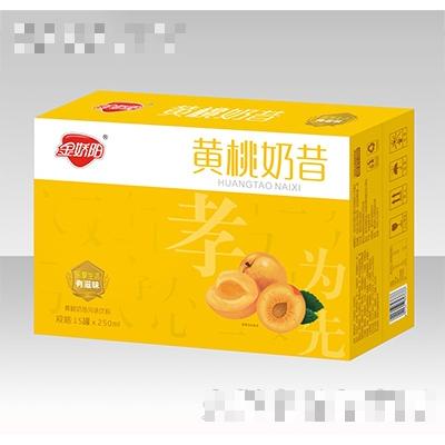 金嬌陽黃桃奶昔風味飲料250mlx15罐