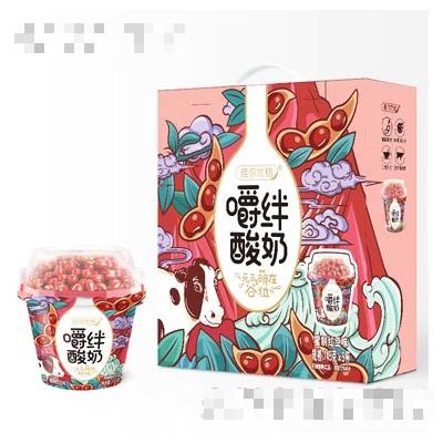 雅彌優格嚼絆酸奶蜜制紅豆味（箱）