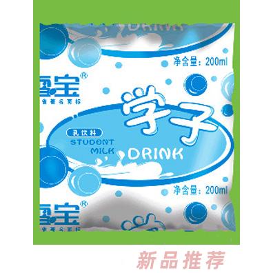 雪寶學子奶