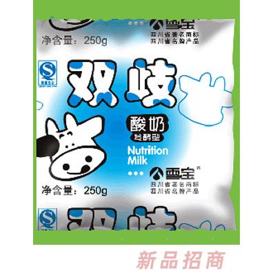 雪寶雙歧發酵型酸奶