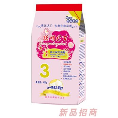 聰明e百聰優400G3段奶粉