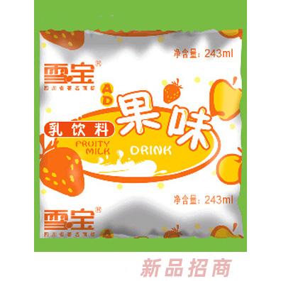 雪寶AD果味乳