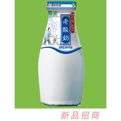 雪寶老酸牛奶