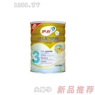 伊利金裝奶粉3段900g