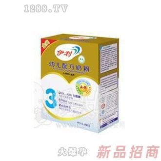 伊利奶粉金裝3段盒裝400克