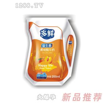 多鮮黃桃酸牛奶