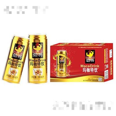 勁將瑪咖特飲瑪咖風(fēng)味飲料功能飲料運(yùn)動飲料250mlx24罐