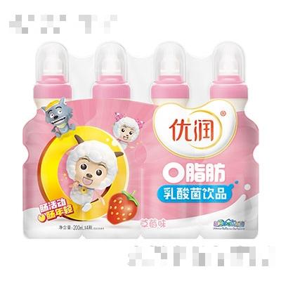 優潤乳酸菌草莓味200mlx4