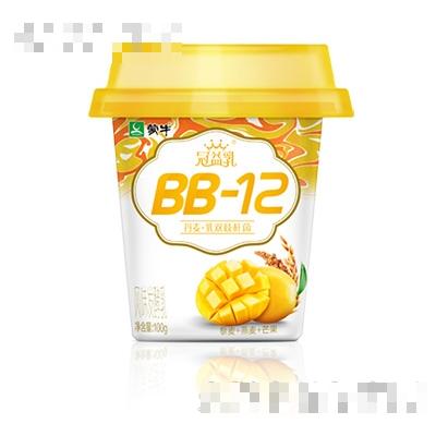 蒙牛冠益乳BB-12發酵乳藜麥+燕麥+芒果口味