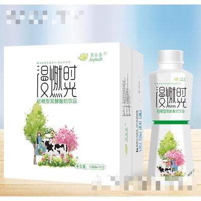 漫燃時光輕暢型發酵酸奶飲品1088mlX10