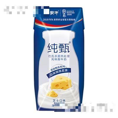 蒙牛純甄酸牛奶芝士口味