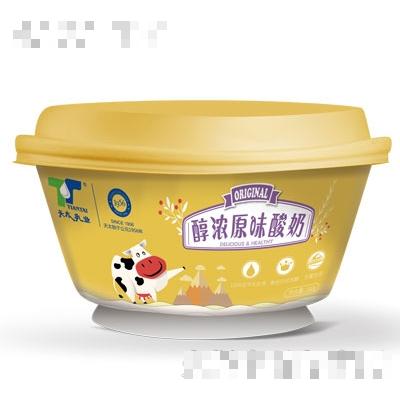 天太乳業原味酸奶