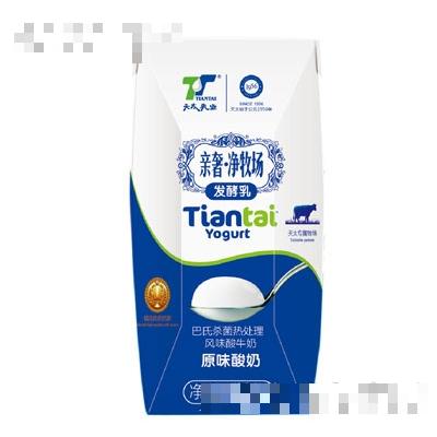 天太乳業(yè)親奢凈牧場原味酸奶200g