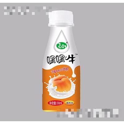 心牧語嘿嘿牛黃桃味310ml