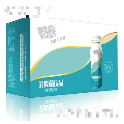 飲料代理酷我乳酸菌飲品原味238ml