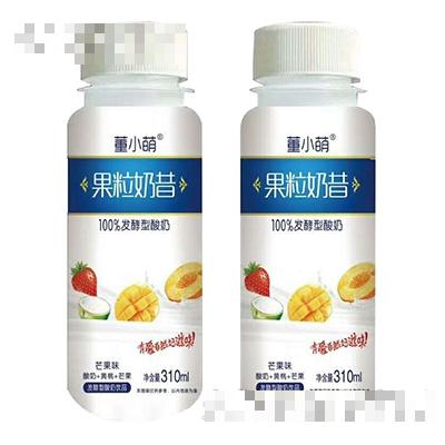 董小萌發酵果粒奶昔酸奶芒果味310ml