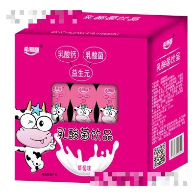 希慕醇乳酸菌飲品草莓味200mlX12