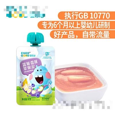 嬰樂谷藍莓香蕉蘋果泥90g