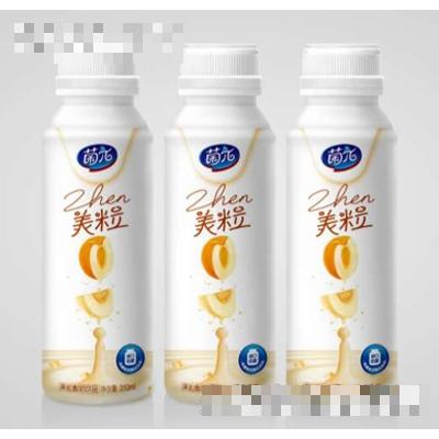 菌兀美粒黃桃味果粒酸奶飲品310ml