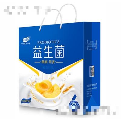 三劍客益生菌黃桃燕麥酸奶