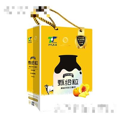 天太乳業(yè)甄給粒黃桃鳳梨+酸奶禮盒