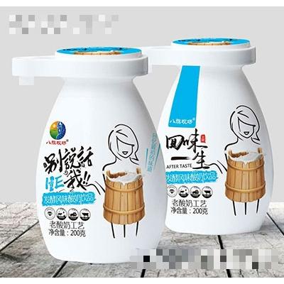 八旗牧場發酵風味酸奶200g