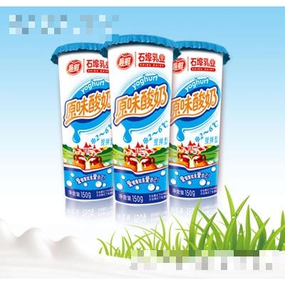 石埠150g杯裝原味酸奶