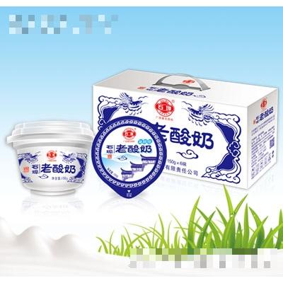 石埠150g原味老酸奶