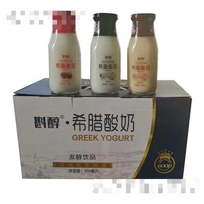 斟醇希臘酸奶發(fā)酵飲品300ml