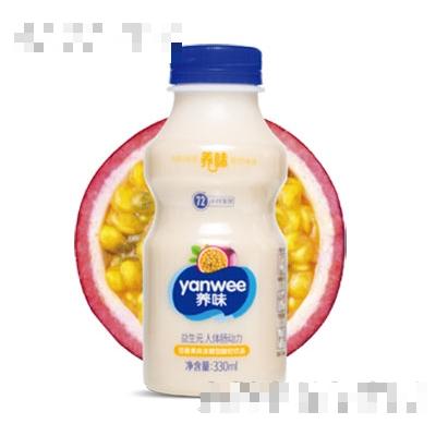 養味發酵酸奶百香果味330ml
