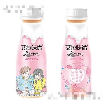 艾拉味優乳酸菌飲品草莓味330ml