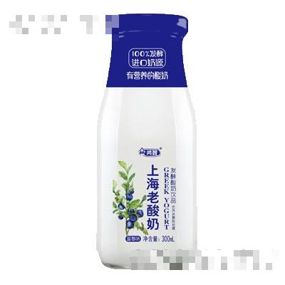 鴻智上海老酸奶藍莓味300ml