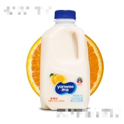 喜盈門養味發酵型酸奶桶裝香橙味1kg