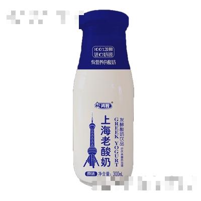 鴻智上海老酸奶300ml