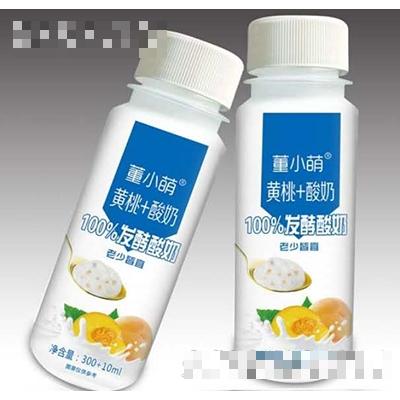 董小萌發(fā)酵酸奶黃桃+酸奶310ml