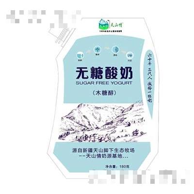 天山情無糖酸奶（木糖醇）180g