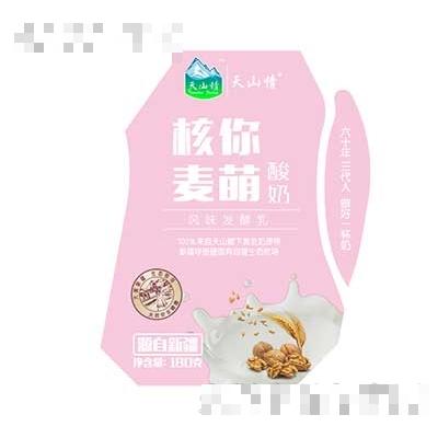 天山情核你麥萌酸奶180g