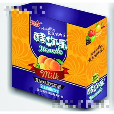 柯菲雪酵你樂黃桃味果粒奶昔禮盒