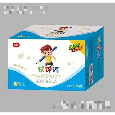 甄瑤鐵鋅鈣乳酸菌飲品200ml×24瓶